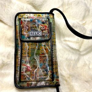 Relic by Fossil Vintage Retro Holographic Crossbody Wallet.